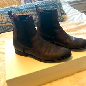 Frye Melissa Chelsea Boot Greyish Brown size 9.5